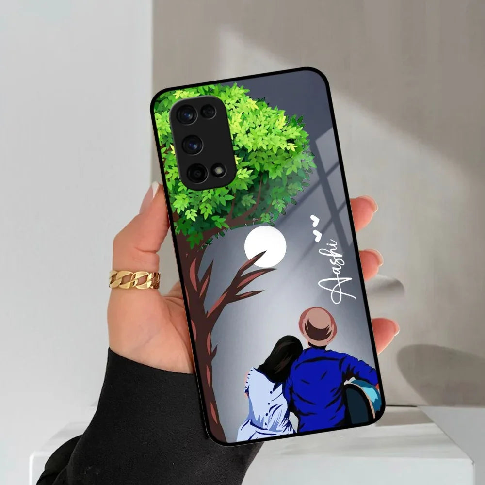 Couple Glass Case Cover For Realme/Narzo - ShopOnCliQ