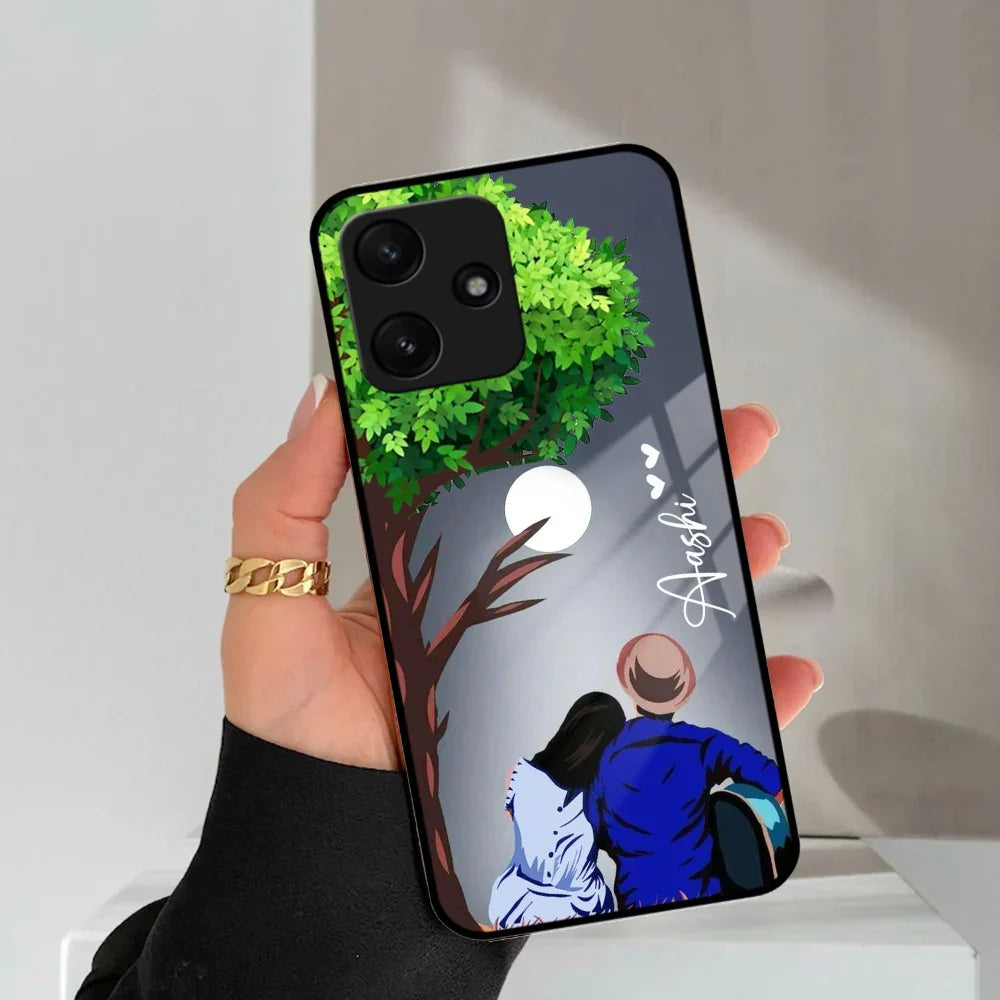 Couple Glass Case Cover For Poco - ShopOnCliQ
