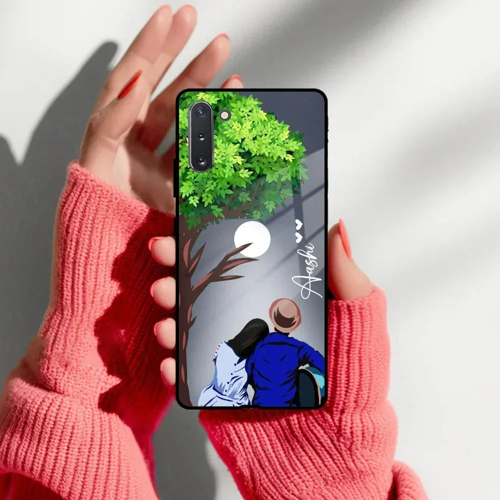Couple Glass Case Cover For Samsung - ShopOnCliQ