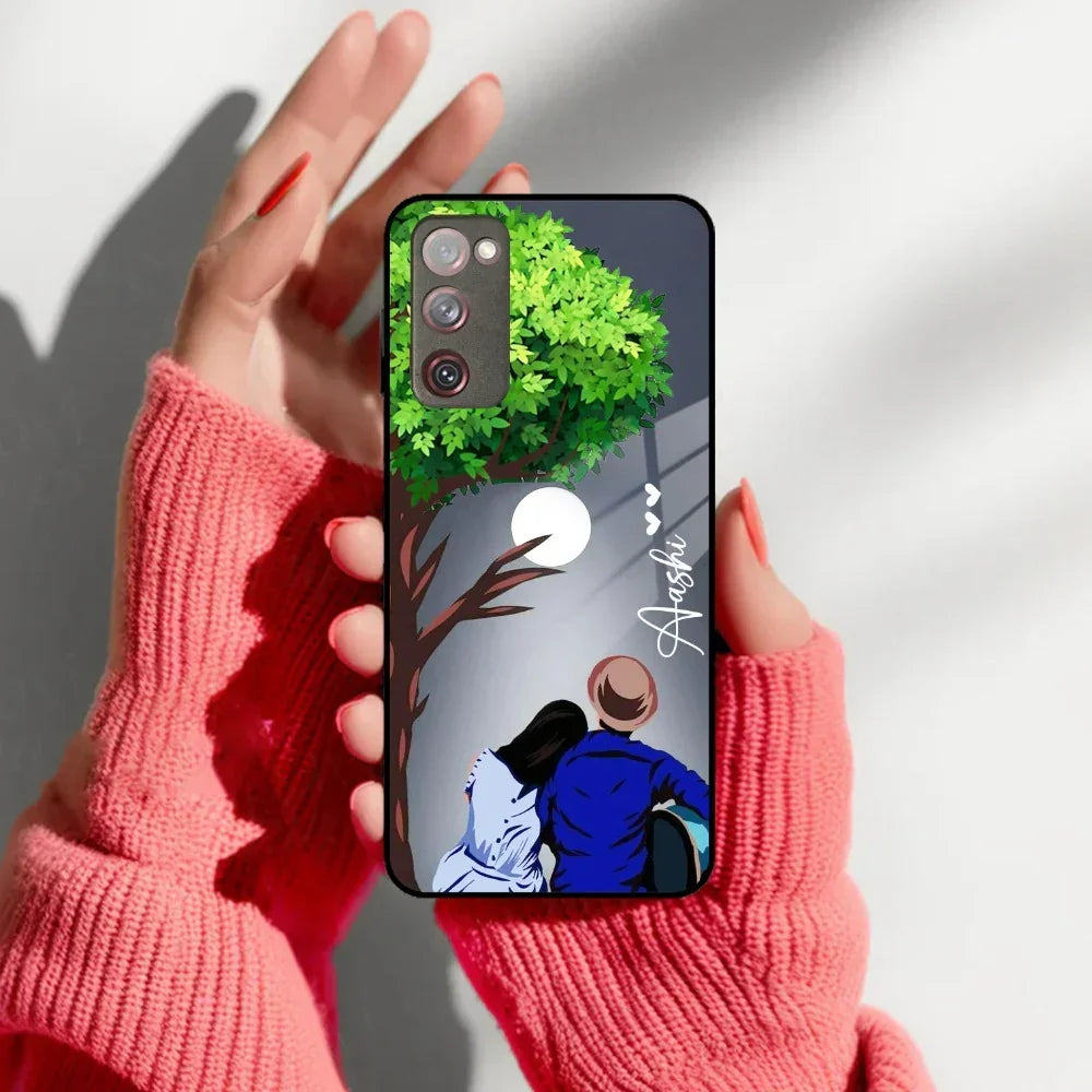 Couple Glass Case Cover For Samsung - ShopOnCliQ