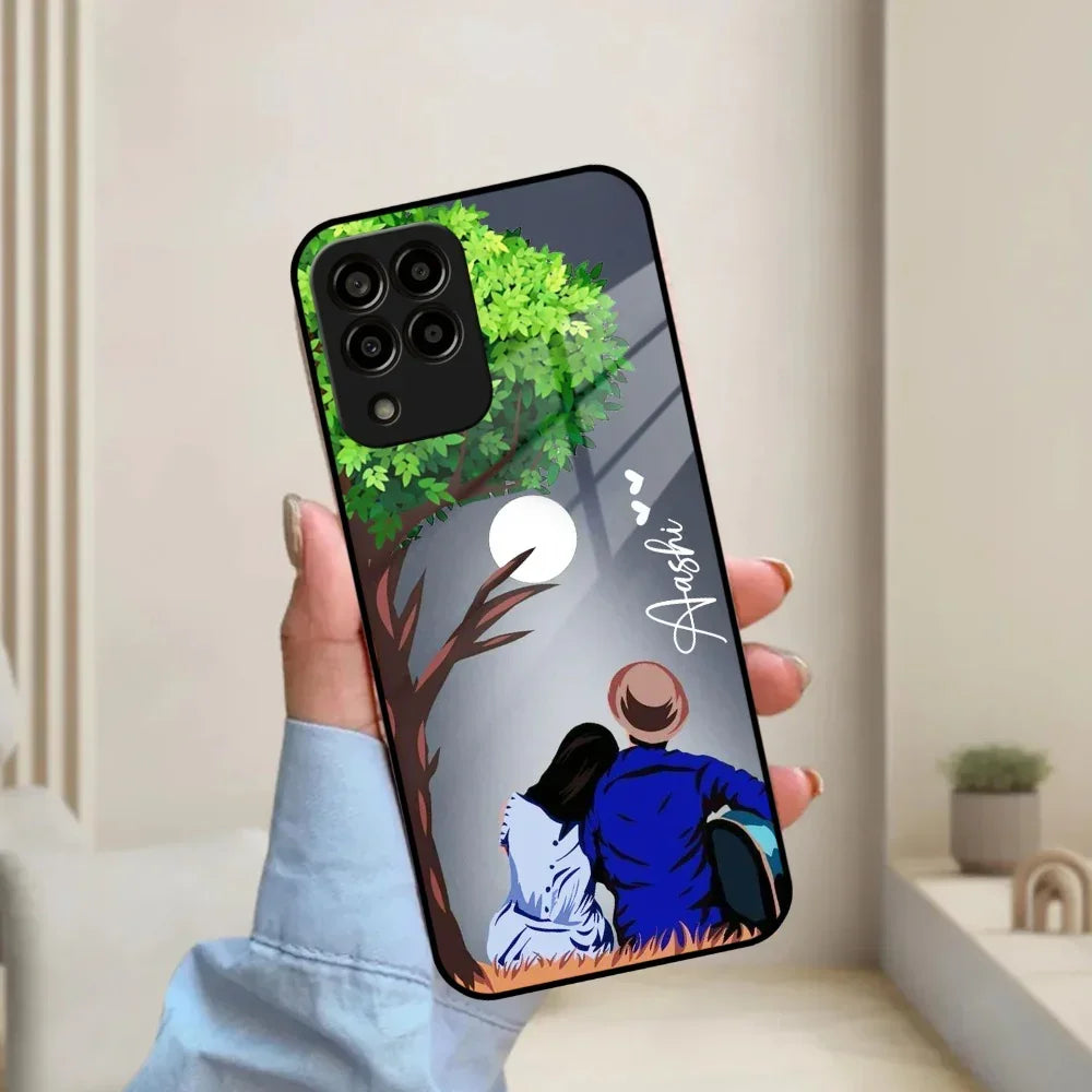 Couple Glass Case Cover For Samsung - ShopOnCliQ