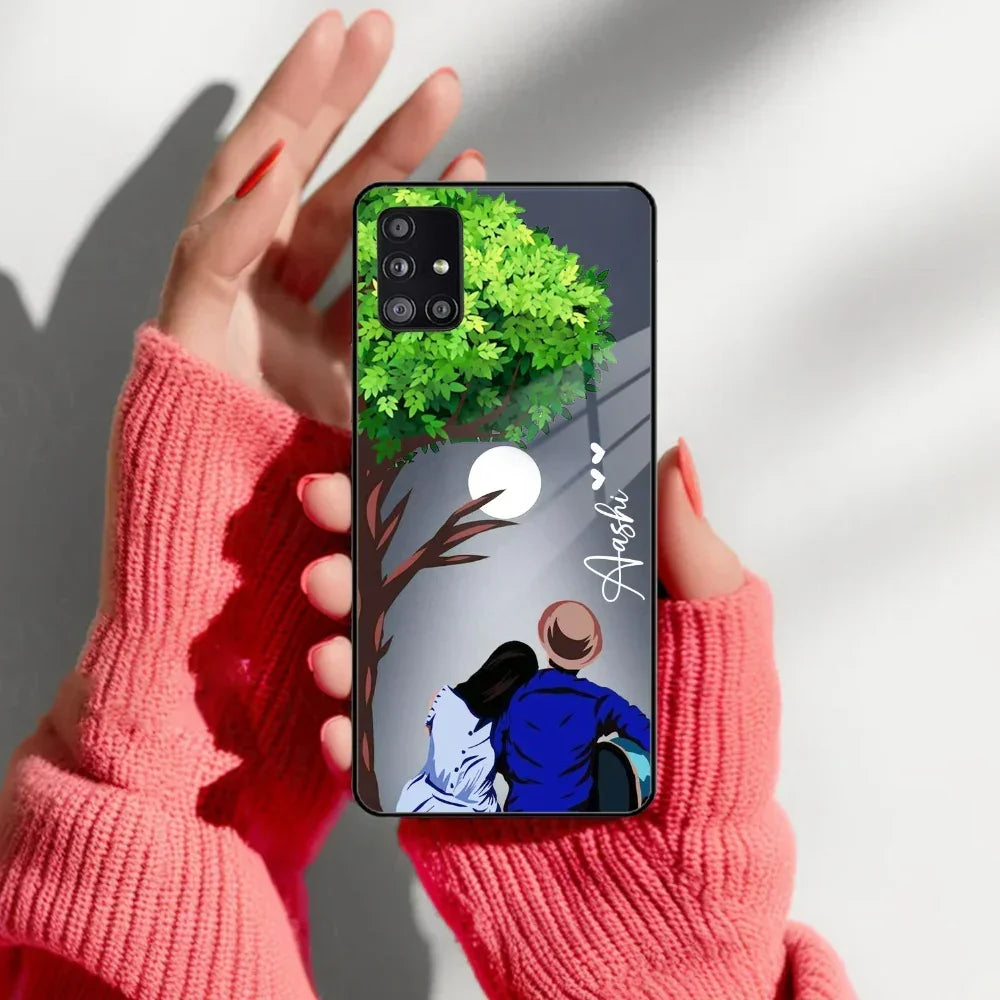 Couple Glass Case Cover For Samsung - ShopOnCliQ