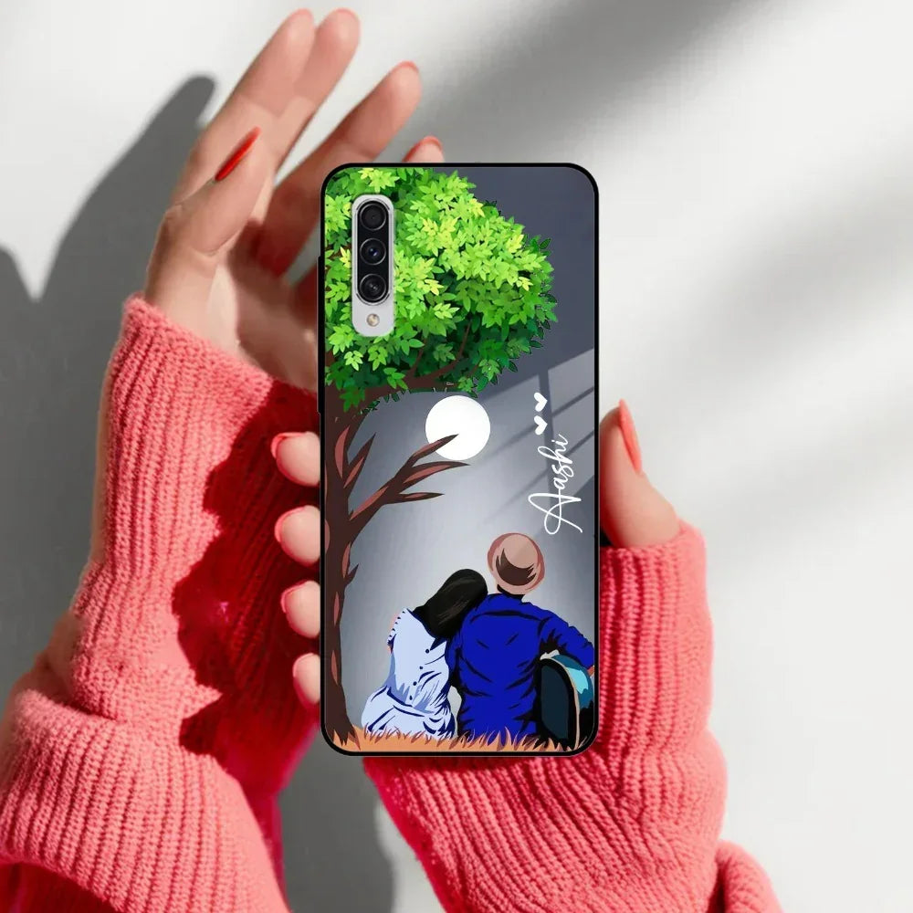 Couple Glass Case Cover For Samsung - ShopOnCliQ