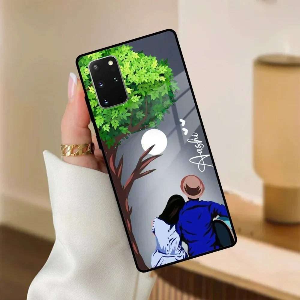 Couple Glass Case Cover For Samsung - ShopOnCliQ