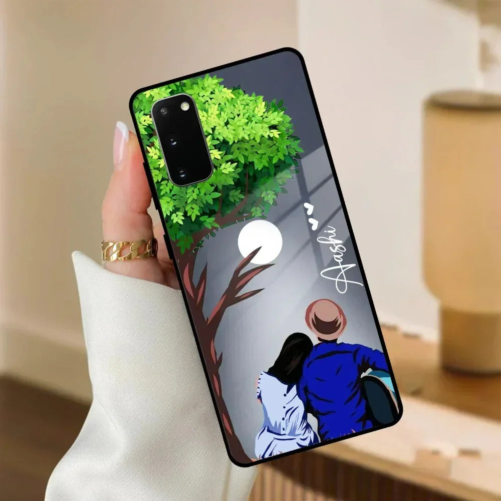 Couple Glass Case Cover For Samsung - ShopOnCliQ