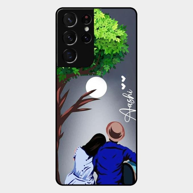 couple glass case cover v2 for Samsung Galaxy S21 Ultra