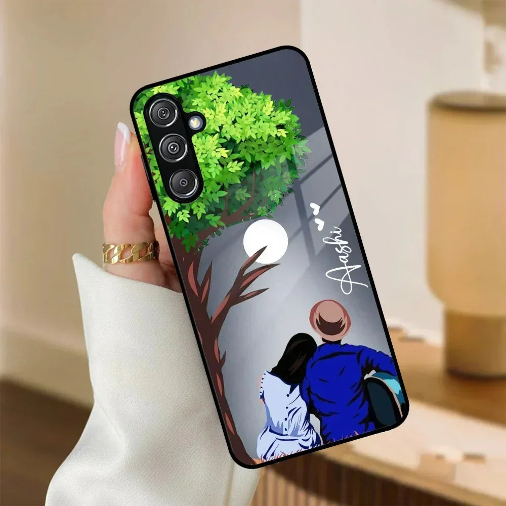 Couple Glass Case Cover For Samsung - ShopOnCliQ