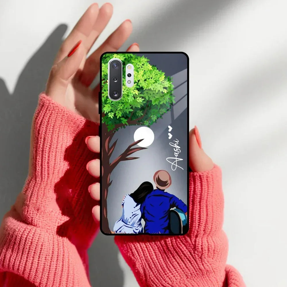 Couple Glass Case Cover For Samsung - ShopOnCliQ