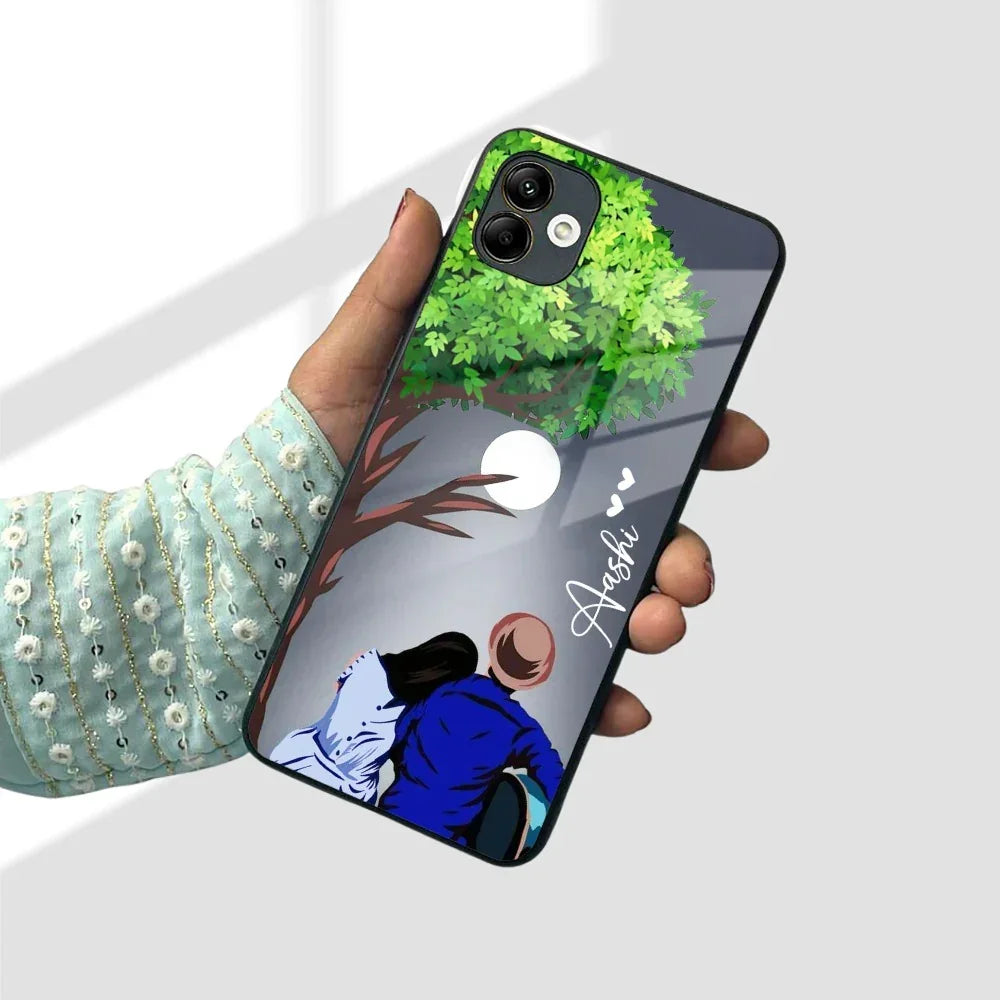 Couple Glass Case Cover For Samsung - ShopOnCliQ