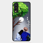 couple glass case cover v2 for Vivo Y20T