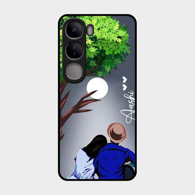 couple glass case cover v2 for Vivo Y300 5G