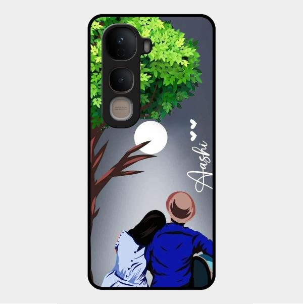 couple glass case cover v2 for Vivo Y400 5G