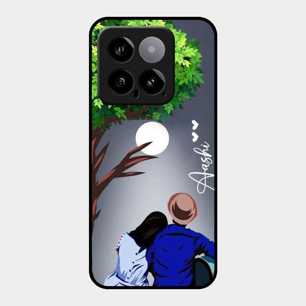 couple glass case cover v2 for Xiaomi 14 5G