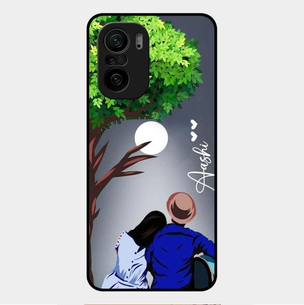 couple glass case cover v2 for Xiaomi Mi 11X 5G