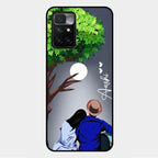 couple glass case cover v2 for Xiaomi Redmi 10 Prime 2022