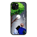 Couple Glossy Metal Case Cover For iPhone 15