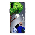 Couple Glossy Metal Case Cover For iPhone XS