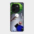 Couple Glossy Metal Case Cover For iQOO Z9S Pro 5G