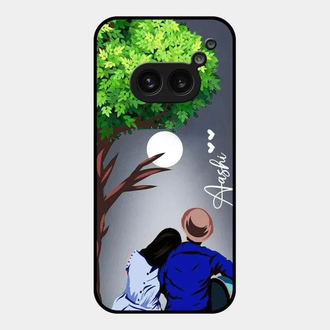 Couple Glossy Metal Case Cover For Nothing Phone 2A 5G