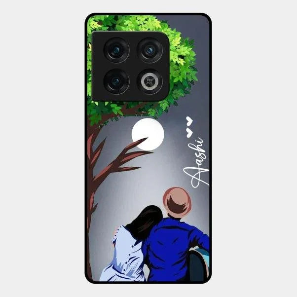 Couple Glossy Metal Case Cover For Oneplus 10 Pro 5G