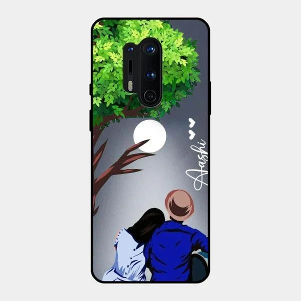 Couple Glossy Metal Case Cover For Oneplus 8 Pro