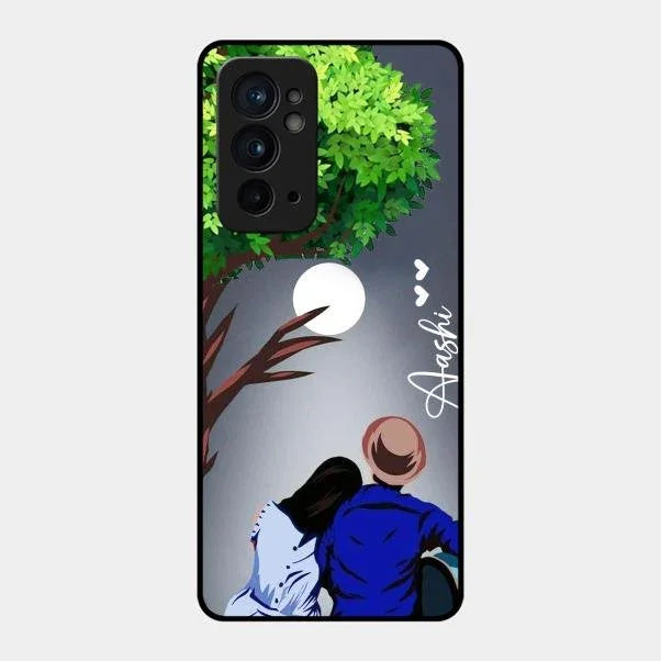 Couple Glossy Metal Case Cover For Oneplus 9Rt 5G