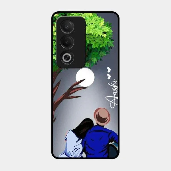 Couple Glossy Metal Case Cover For Oppo A3 Pro 5G