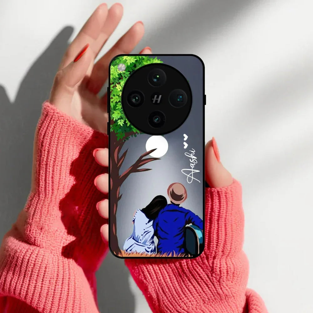 Couple Glossy Metal Case Cover For Oppo - ShopOnCliQ