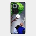 Couple Glossy Metal Case Cover For Oppo Reno 11 5G