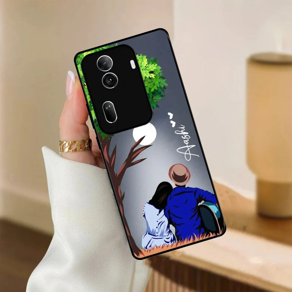 Couple Glossy Metal Case Cover For Oppo - ShopOnCliQ