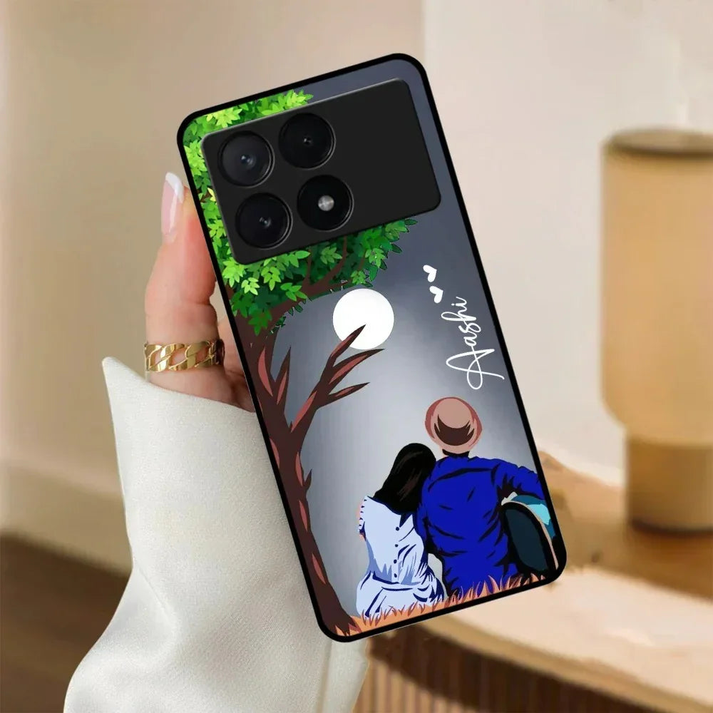 Couple Glossy Metal Case Cover For Poco - ShopOnCliQ