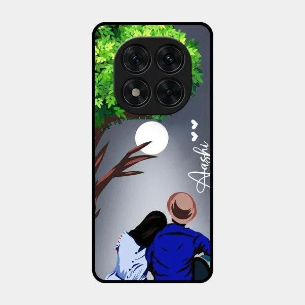 Couple Glossy Metal Case Cover For Poco X7 5G