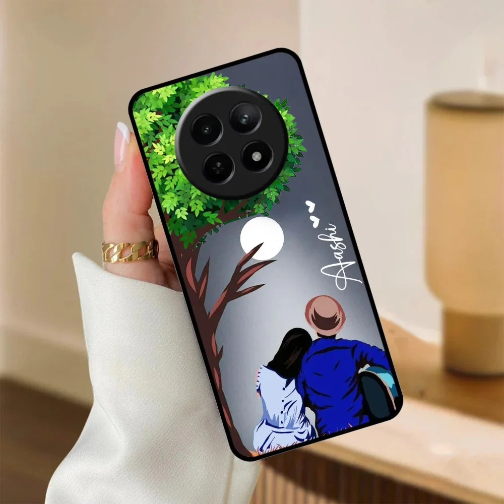 Couple Glossy Metal Case Cover For Realme - ShopOnCliQ