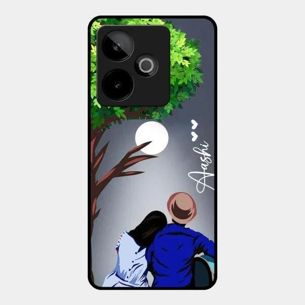 Couple Glossy Metal Case Cover For Realme Gt 7T 5G