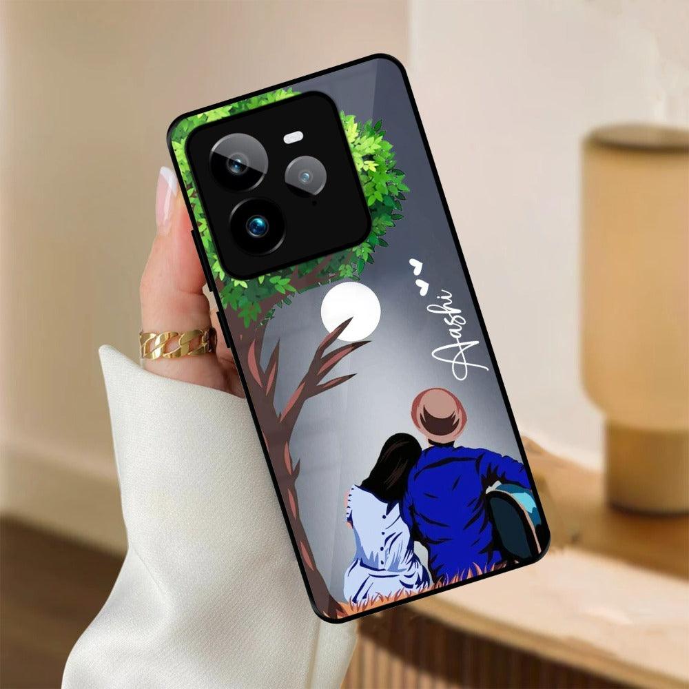 Couple Glossy Metal Case Cover For Realme - ShopOnCliQ