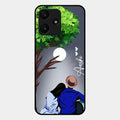 Couple Glossy Metal Case Cover For Redmi 12 5G