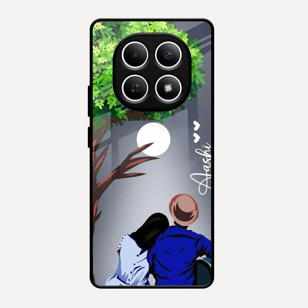 Couple Glossy Metal Case Cover For Redmi Note 15 5G