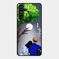 Couple Glossy Metal Case Cover For Samsung Galaxy M55 5G