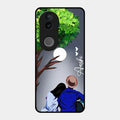 Couple Glossy Metal Case Cover For Vivo T4R 5G