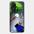 Couple Glossy Metal Case Cover For Vivo Y100A 5G