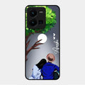 Couple Glossy Metal Case Cover For Vivo Y35