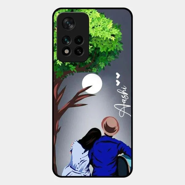 Couple Glossy Metal Case Cover For Xiaomi 11I 5G