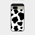 Cow Print Glass Phone Case And Cover For Google Pixel 8A 5G