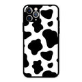 Cow Print Glass Phone Case And Cover For iPhone 11 Pro