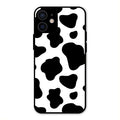Cow Print Glass Phone Case And Cover For iPhone 12 mini