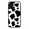 Cow Print Glass Phone Case And Cover For iPhone 17