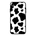 Cow Print Glass Phone Case And Cover For iPhone XS Max
