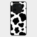 Cow Print Glass Phone Case And Cover For Iqoo 12 5G