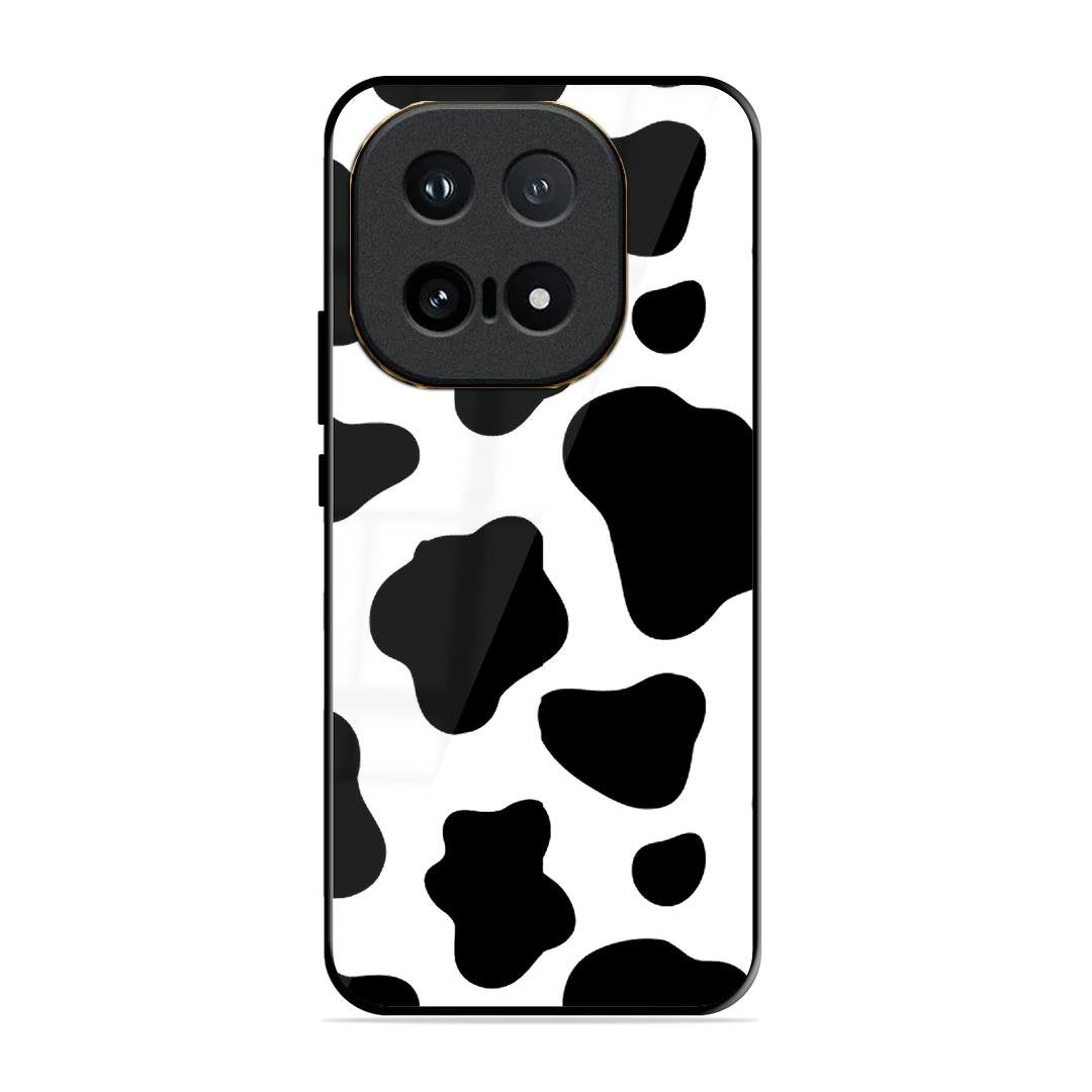 Cow Print Glass Phone Case And Cover For iQOO 15 5G