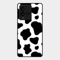 Cow Print Glass Phone Case And Cover For Iqoo 9T 5G